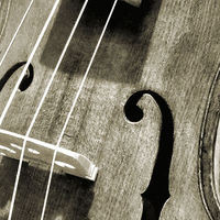 Buy canvas prints of vintage violin by Heather Newton
