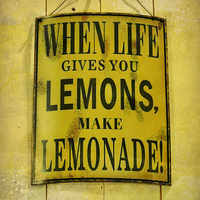 Buy canvas prints of when life gives you lemons... by Heather Newton