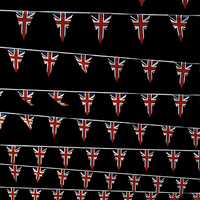 Buy canvas prints of  rows of bunting by Heather Newton