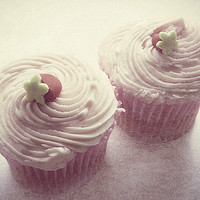 Buy canvas prints of cupcakes for two by Heather Newton