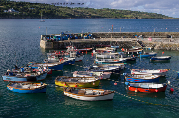 Fishing boats at Coverack Picture Board by Pete Hemington