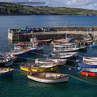 Buy canvas prints of Fishing boats at Coverack by Pete Hemington