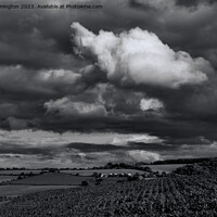 Buy canvas prints of Clouds over the Culm Valley by Pete Hemington