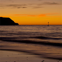 Buy canvas prints of Sunrise Towards Orcombe Point - Exmouth by Pete Hemington