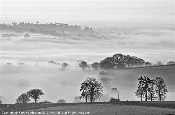 Misty view Picture Board by Pete Hemington
