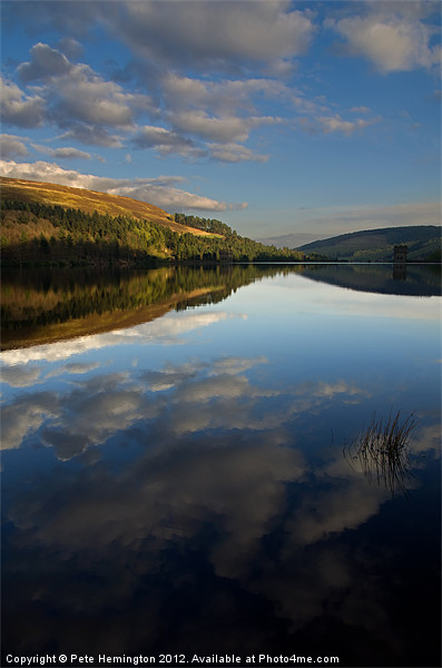 Derwent Reservoir in the Peak District Picture Board by Pete Hemington