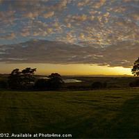Buy canvas prints of Sunset over Llyn Peninsular by Pete Hemington