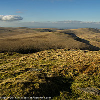Buy canvas prints of Dartmoor view from Steeperton Tor by Pete Hemington