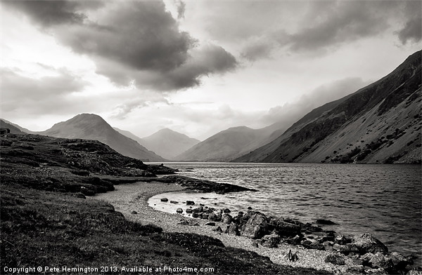 Wastwater in The Lake District Picture Board by Pete Hemington