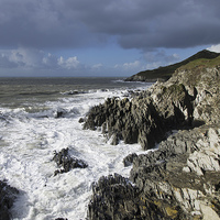 Buy canvas prints of Woolacombe to Morte Point by Pete Hemington