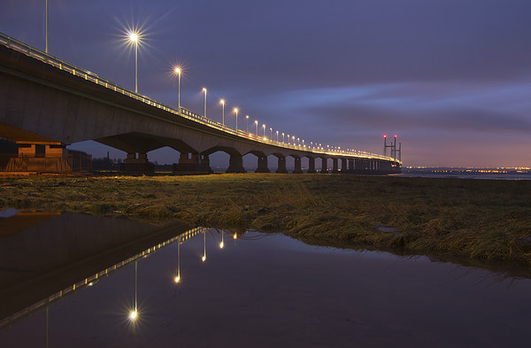 The New Severn Bridge Picture Board by Pete Hemington