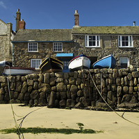 Buy canvas prints of Mousehole in Cornwall by Pete Hemington