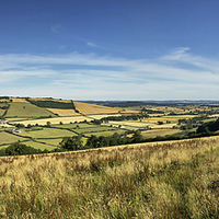 Buy canvas prints of Exe valley view by Pete Hemington