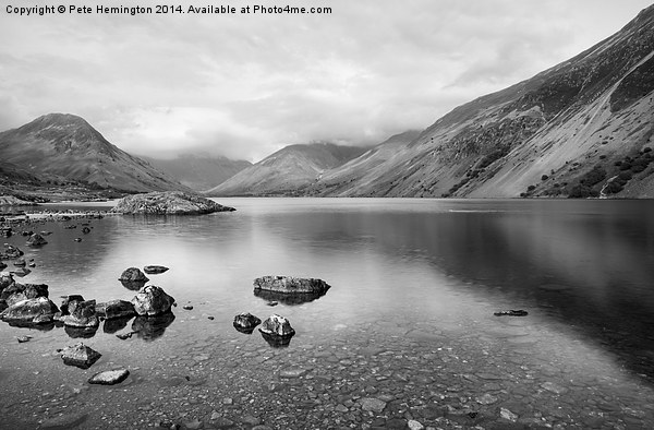 Wast water Picture Board by Pete Hemington