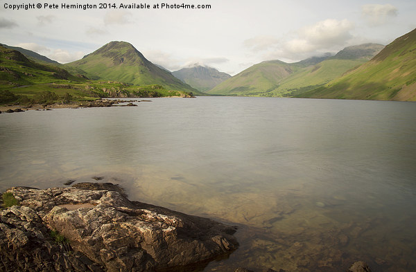 Wast water Picture Board by Pete Hemington