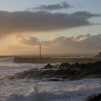 Buy canvas prints of Porthleven in Cornwall by Pete Hemington
