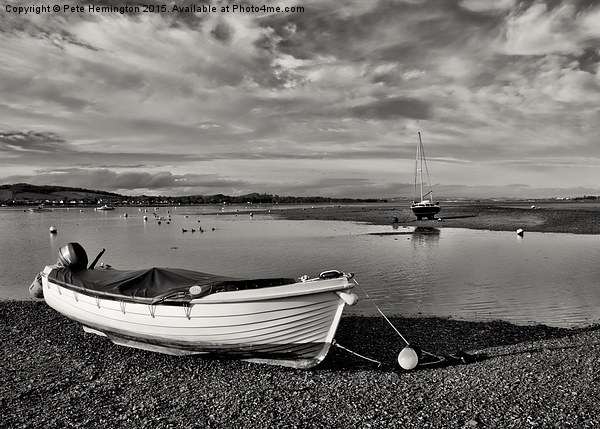  River Exe Estuary Picture Board by Pete Hemington