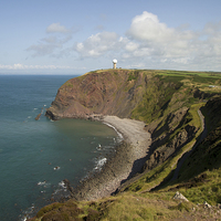 Buy canvas prints of  From Hartland Point by Pete Hemington
