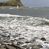 Buy canvas prints of  Kimmeridge Cove in Dorset by Pete Hemington