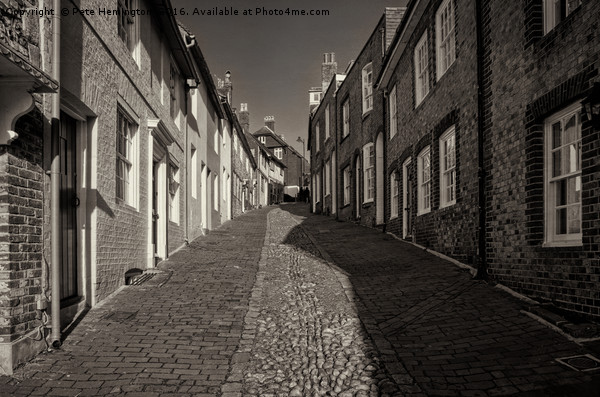 Keere Street in Lewes Picture Board by Pete Hemington
