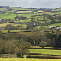 Buy canvas prints of The Burne Valley in Devon by Pete Hemington