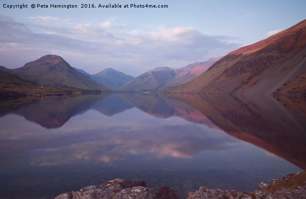 Wastwater in Cumbria Picture Board by Pete Hemington