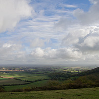 Buy canvas prints of The South Downs by Pete Hemington