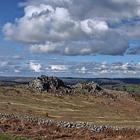 Buy canvas prints of Greator Rocks on Dartmoor by Pete Hemington