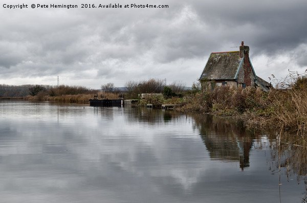 Lock Keepers Cottage at Topsham Picture Board by Pete Hemington