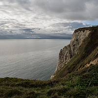 Buy canvas prints of Devon coast from Beer Head by Pete Hemington