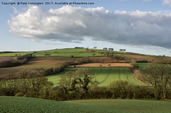 View from Raddon Top Picture Board by Pete Hemington