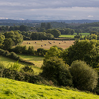 Buy canvas prints of The Exe valley by Pete Hemington