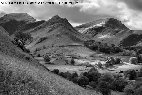 The Newland valley in Cumbria Picture Board by Pete Hemington
