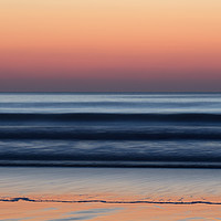 Buy canvas prints of Sunset at Woolacombe by Pete Hemington