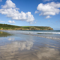Buy canvas prints of Carne Beach in Cornwall by Pete Hemington