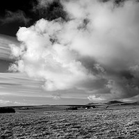 Buy canvas prints of Storm passing over Bodmin Moor by Pete Hemington