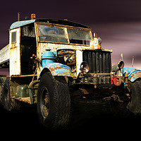 Buy canvas prints of Comma truck by Pete Hemington