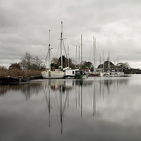 Buy canvas prints of Exeter Canal by Pete Hemington
