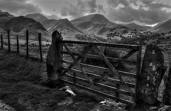 Newlands valley in the Lake District Picture Board by Pete Hemington