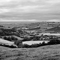 Buy canvas prints of The Exe valley by Pete Hemington