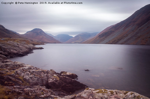 Wastwater in Cumbria Picture Board by Pete Hemington