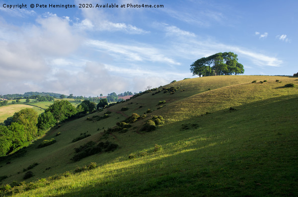 Mid Devon Hills Picture Board by Pete Hemington