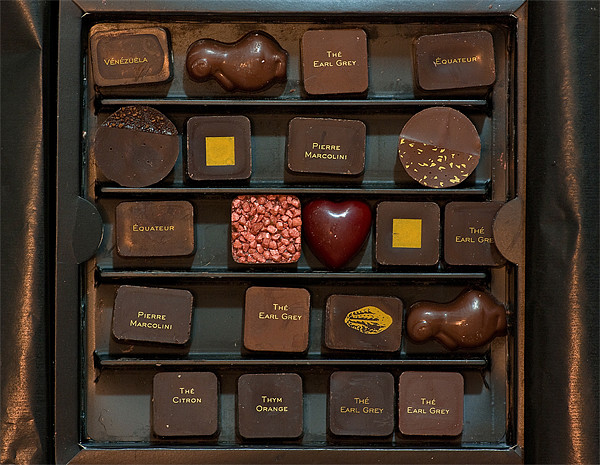 21 chocolates Picture Board by Pete Hemington