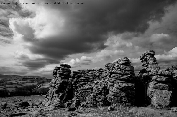 Hound Tor Picture Board by Pete Hemington