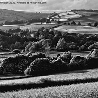 Buy canvas prints of Hills around the Culm Valley by Pete Hemington