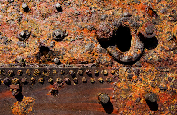 Ship wreck debris Picture Board by Pete Hemington
