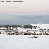 Buy canvas prints of Snow on Dartmoor by Pete Hemington