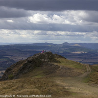 Buy canvas prints of Stormy Day On The Wrekin by Darren Burroughs