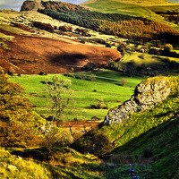 Buy canvas prints of Lose Hill And Great Ridge by Darren Burroughs