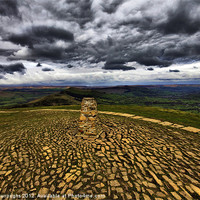Buy canvas prints of Mam Tor View by Darren Burroughs
